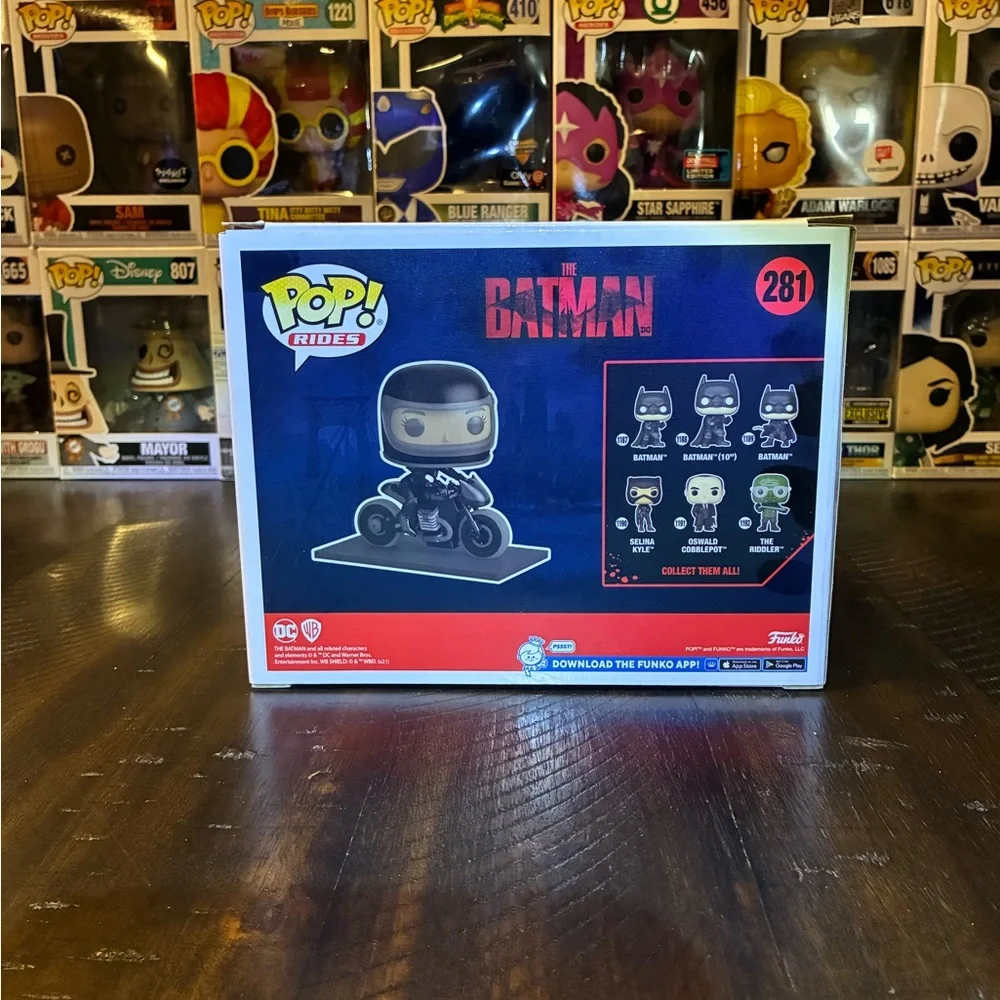 Funko Pop! Rides: DC Universe - Selina Kyle on Motorcycle #281
